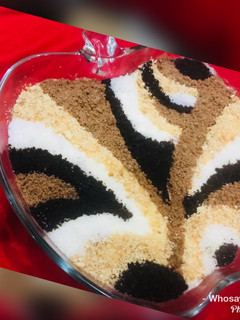 A picture of Whosayna’s Mocha Carpet Custard Pudding.