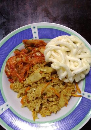 Foto resep Nasi goreng otak otak ikan