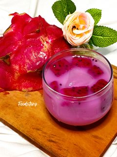 Foto resep Es Buah Naga SKM