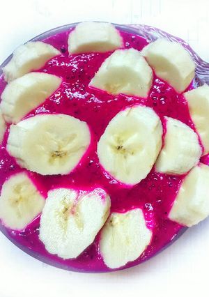 Foto resep Dragon Banana Smootie