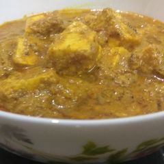 A picture of Karahi Paneer.