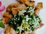 chicken spinach saute