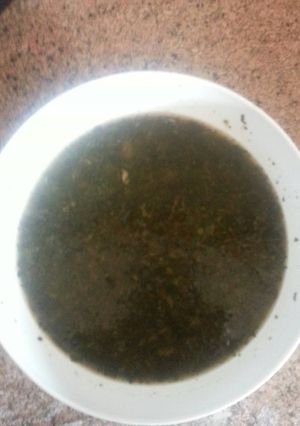 صورة لوصفة ملوخية بالارانب