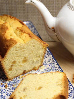 Une photo de Cake au citron confit