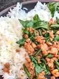 [Video inside] Pad kra pao gai (chicken stir with basil)