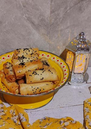 صورة لوصفة حلا السبرينج رول