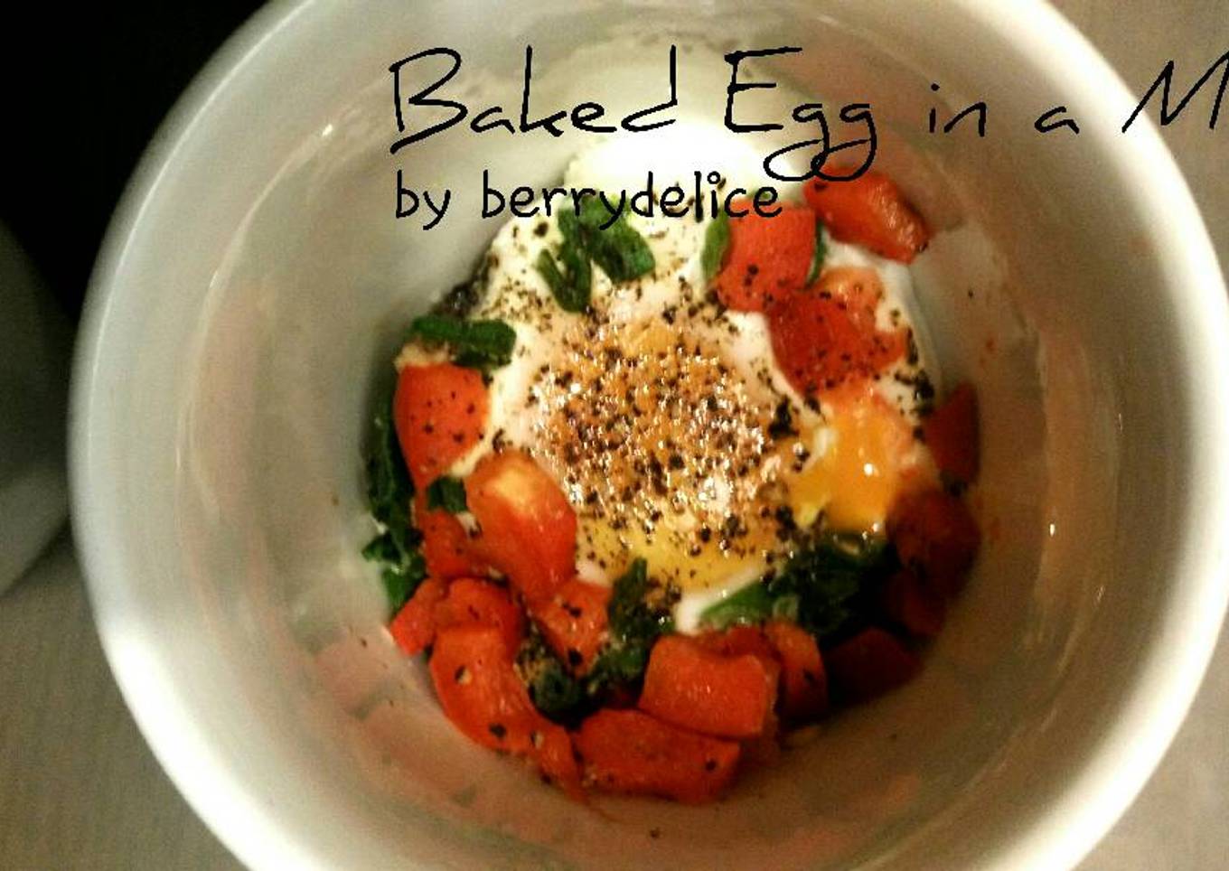 Baked Egg in a Mug