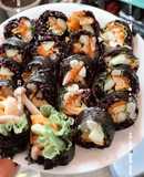 Eat clean - kimbap gạo lứt 👩‍🍳