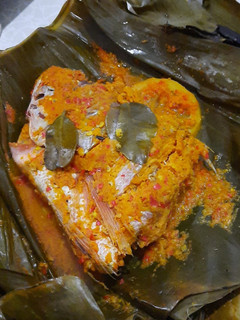Foto resep Pepes ikan kakap merah
