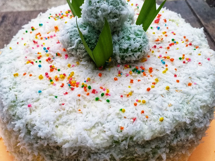 Cara Gampang Membuat #208. Klepon Cake, Bisa Manjain Lidah