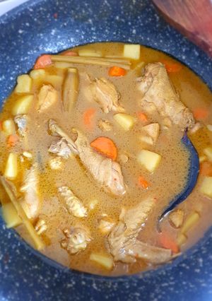 Foto resep Kari ayam simple
