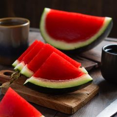 A picture of 82. Watermelon Crystal Agar-Agar.