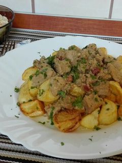 Brassói aprópecsenye recept fotója