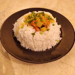 Carrot and Potato Dal/Dhal/Daal A picture of Carrot and Potato Dal/Dhal/Daal.