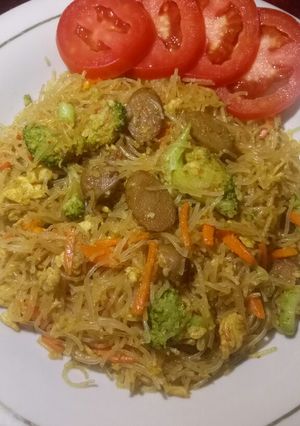 Foto resep Bihun goreng pedass