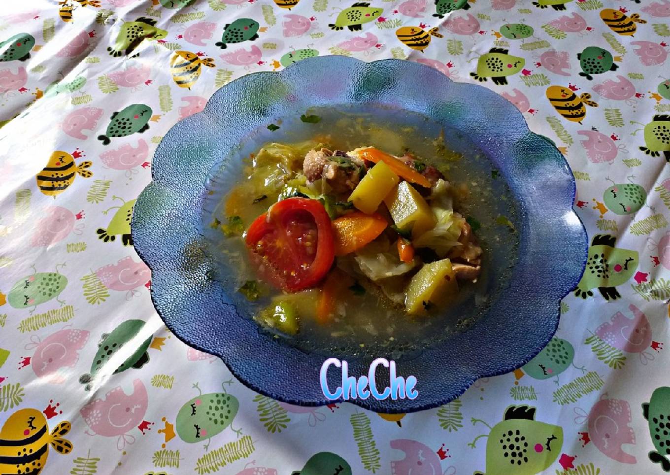 Sop Sayap Ayam Simple
