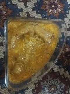 عکسی از دستور سوپ پای مرغ