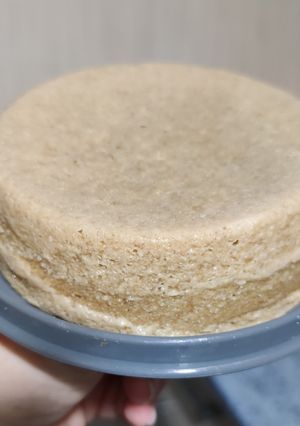 Una foto de Bizcocho fácil de avena en microondas