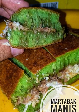 Foto resep 7. A. Martabak Manis Bersarang-haeyo♥️