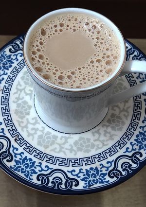 A picture of Dum Tea #Masala Tea.
