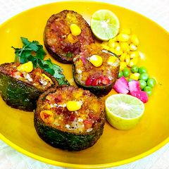Stuffed cheese katori A picture of Stuffed cheese katori.