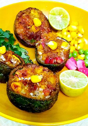 A picture of Stuffed cheese katori.