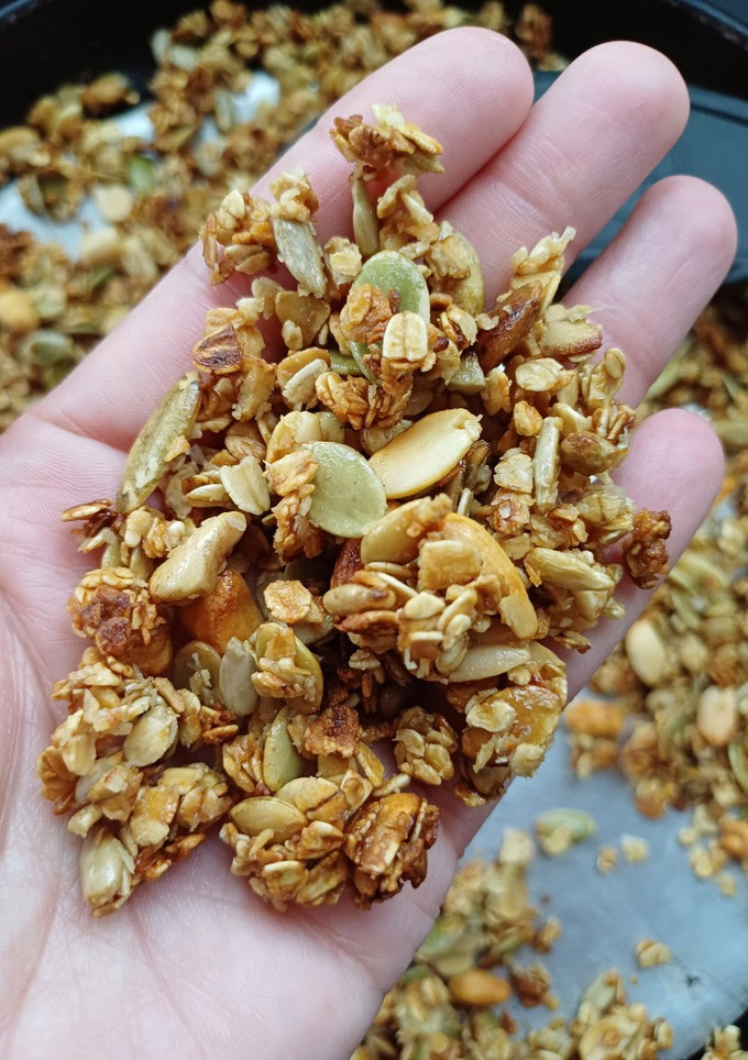 Una foto de Granola casera express