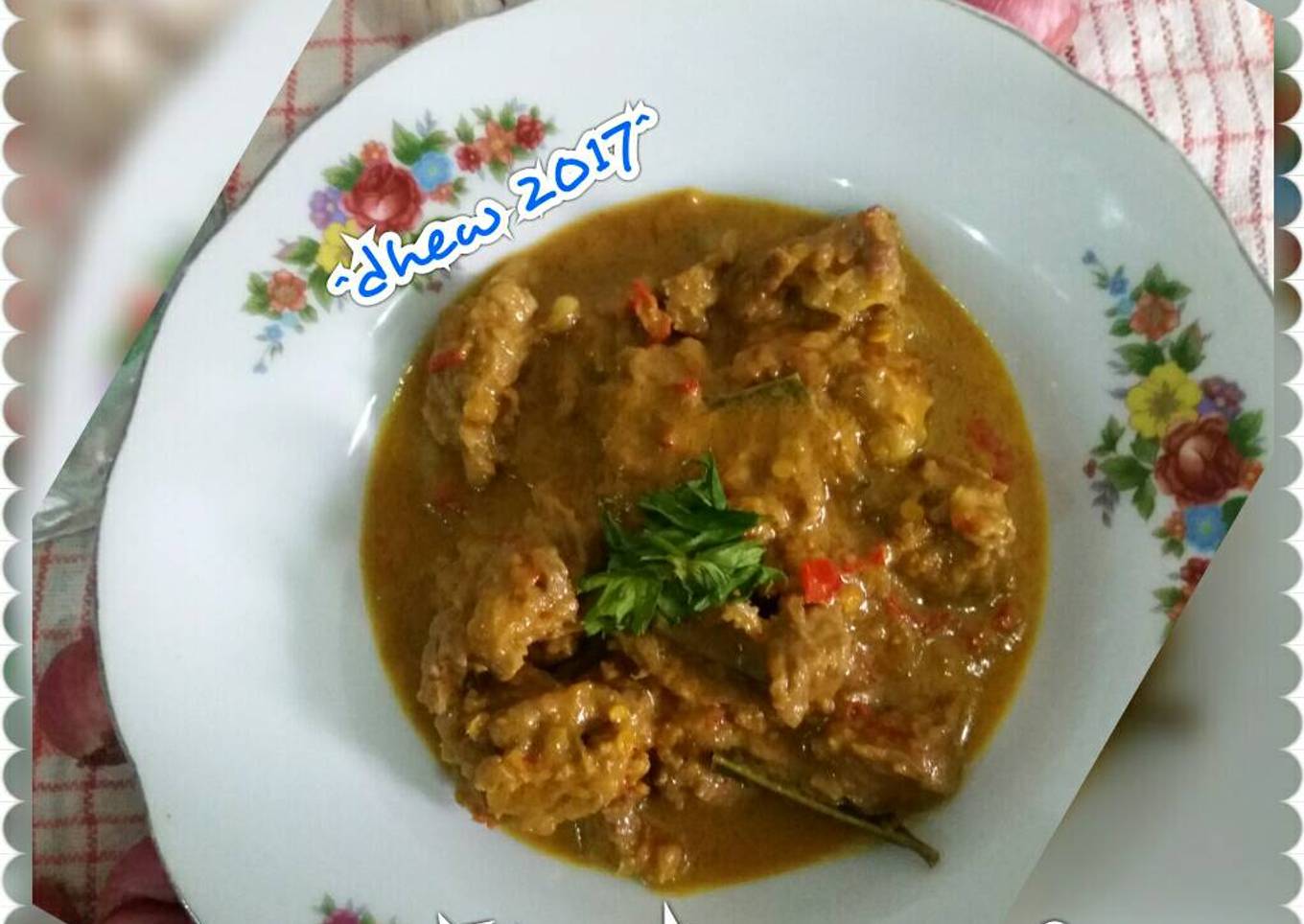 Rendang Daging Sapi #kitaberbagi