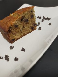 Foto di Banana bread con gocce di cioccolato 🍫🍌
