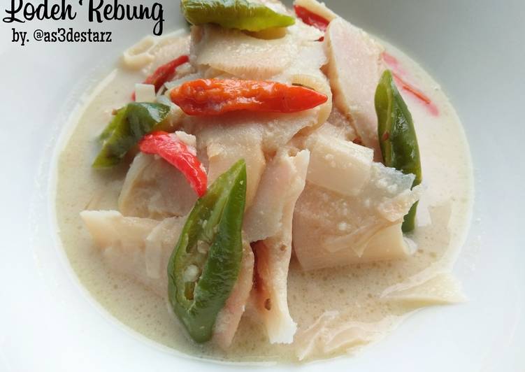 Bahan Lodeh Rebung | Bahan Membuat Lodeh Rebung Yang Enak Dan Mudah
