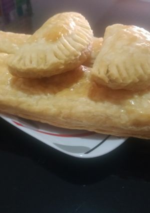 Una foto de Formas de masa hojaldre