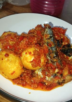 Foto resep Tongkol telur balado