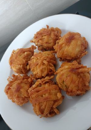 Foto resep Bola Tahu Rambutan Pangsit