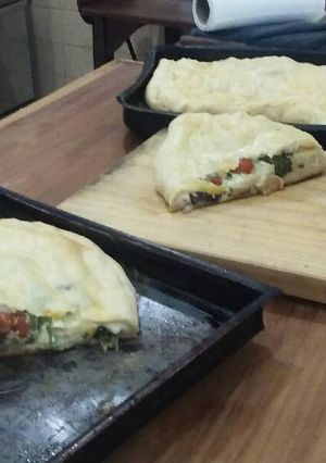 Una foto de Calzone