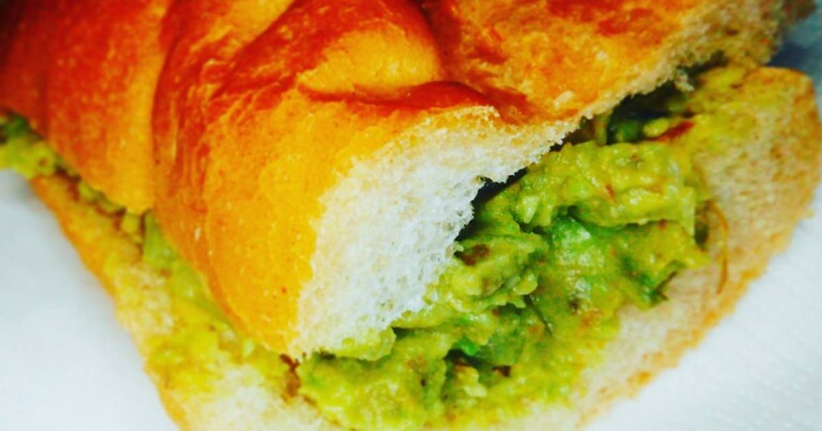 Pan con palta 😋Desayuno peruano perfecto! Receta de Shirley - Cookpad