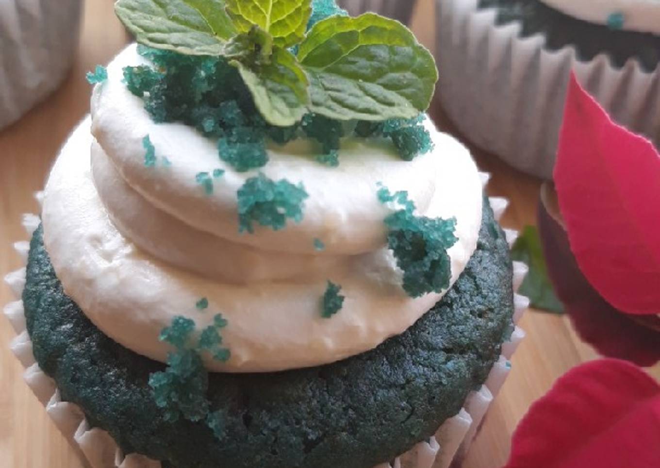Blue birdy | eggless blue velvet