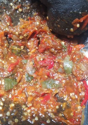 Foto resep Sambal terong