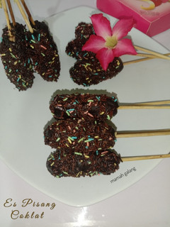 Foto resep Es pisang coklat