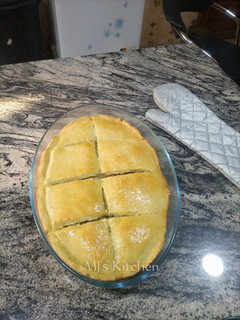 A picture of Sweet potato pie.