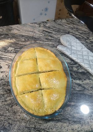 A picture of Sweet potato pie.