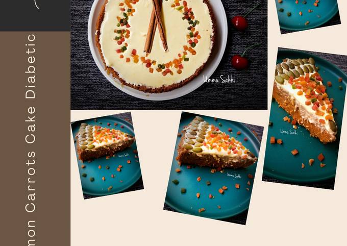 Cara membuat Cinamon Carrots Cake (Diabetic Cake) Cara membuat Cinamon Carrots Cake (Diabetic Cake)