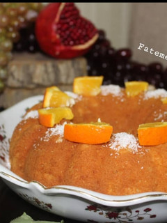 عکسی از دستور کیک پرتغال