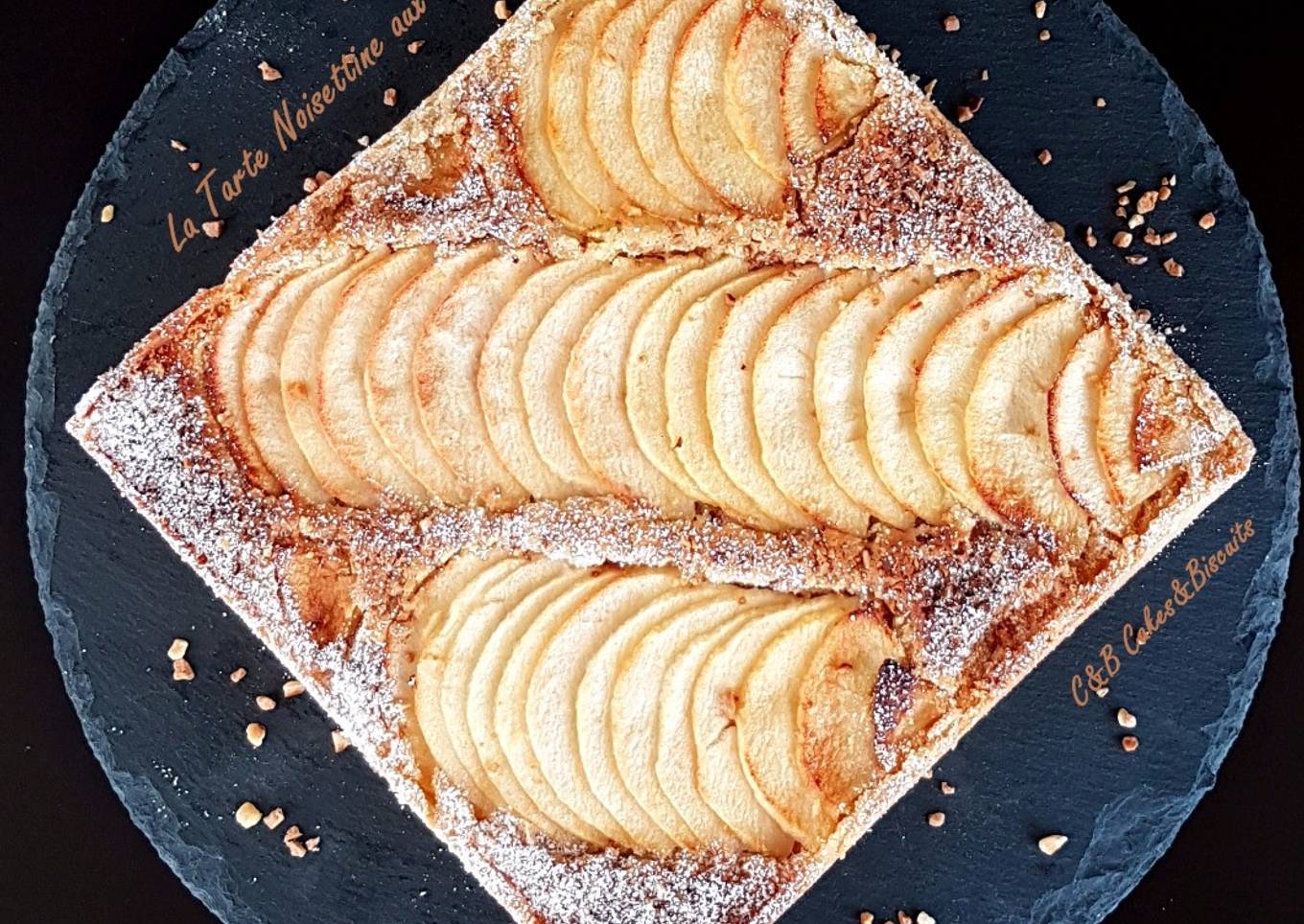 La Tarte Noisettine aux Pommes