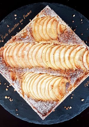 Une photo de La Tarte Noisettine aux Pommes