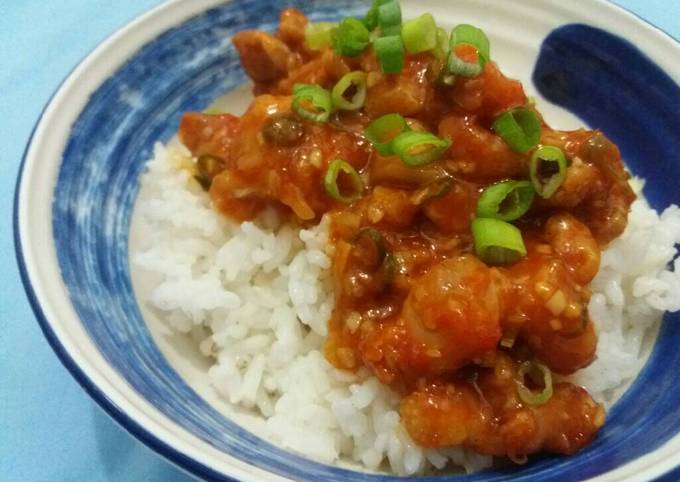 Ayam masak sereh (chicken lemongrass)