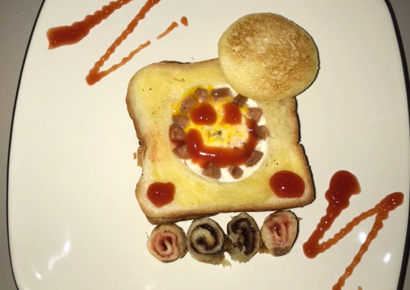 Roti Bakar Telur