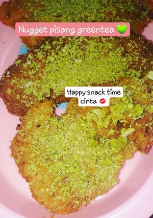 Foto resep Pisang crunchy greentea 💚
