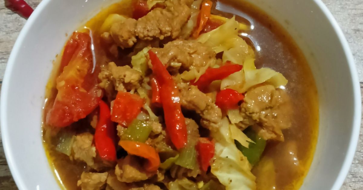 1228. Tongseng Sapi dengan Beef Broth