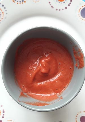 Une photo de Velouté de betteraves