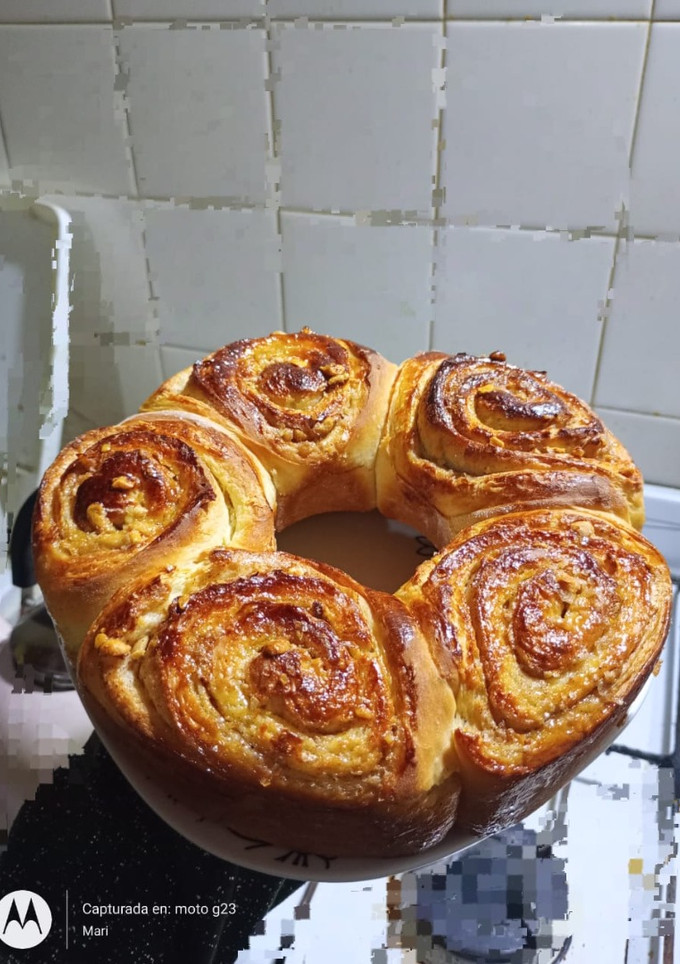 Una foto de Torta 80 golpes o torta húngara